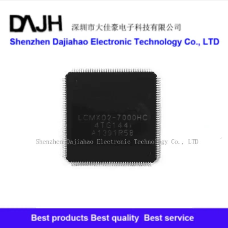 1pcs/lot  LCMX02-7000HC-4TG144 TQFP144 Embedded microprocessor chip  LCMX02 LCMX02-7000HC ic chips  in stock