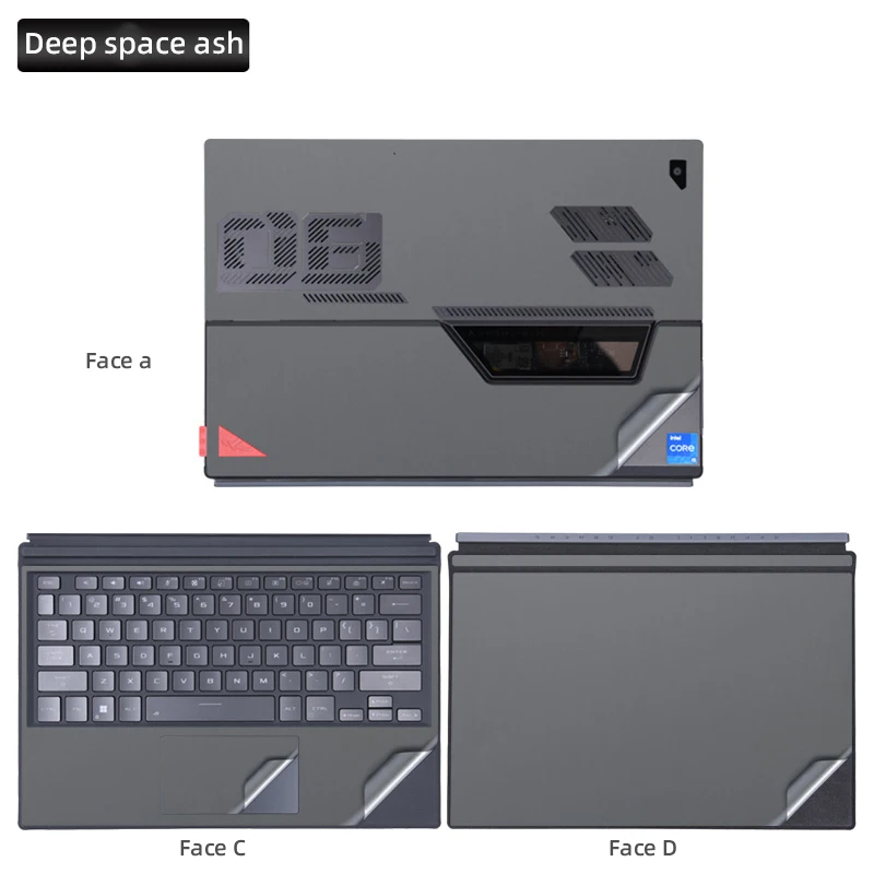 

Для 13,4-дюймового ASUS ROG FLOW Z13 2025 2024 2023, наклейки на кожу ноутбука GZ302 GZ301z, устойчивая к царапинам предварительно вырезанная защитная пленка