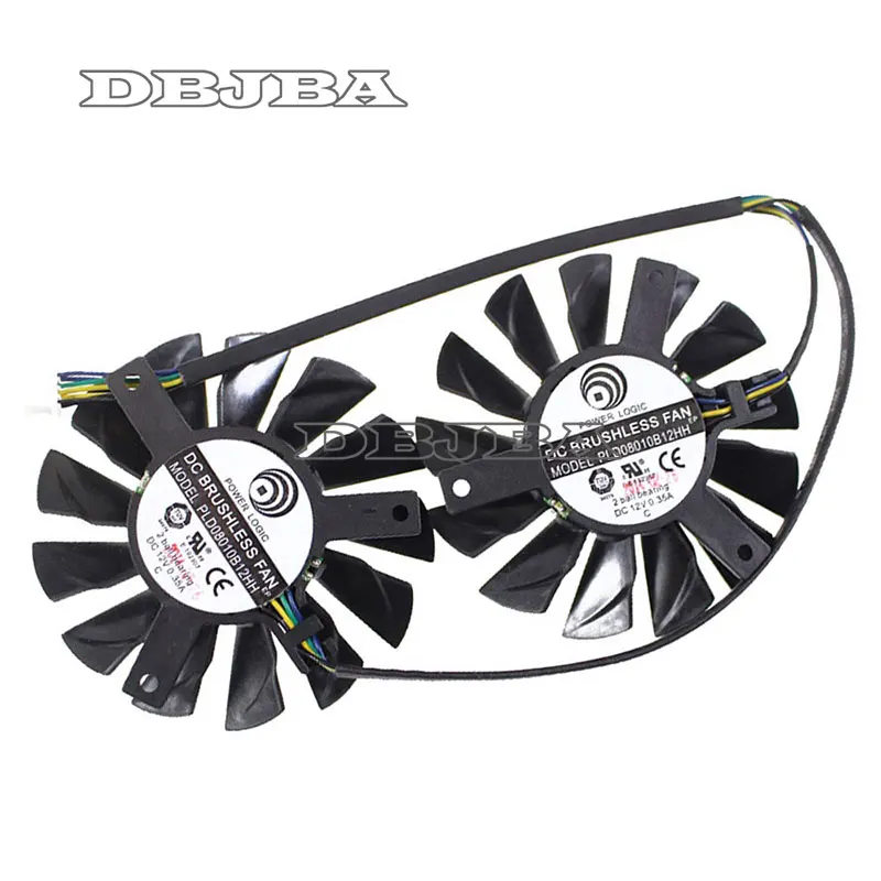 Fan For MSI N670GTX Hawk N660 N660Ti N650Ti PLD08010B12HH Graphics Card Cooling Fan