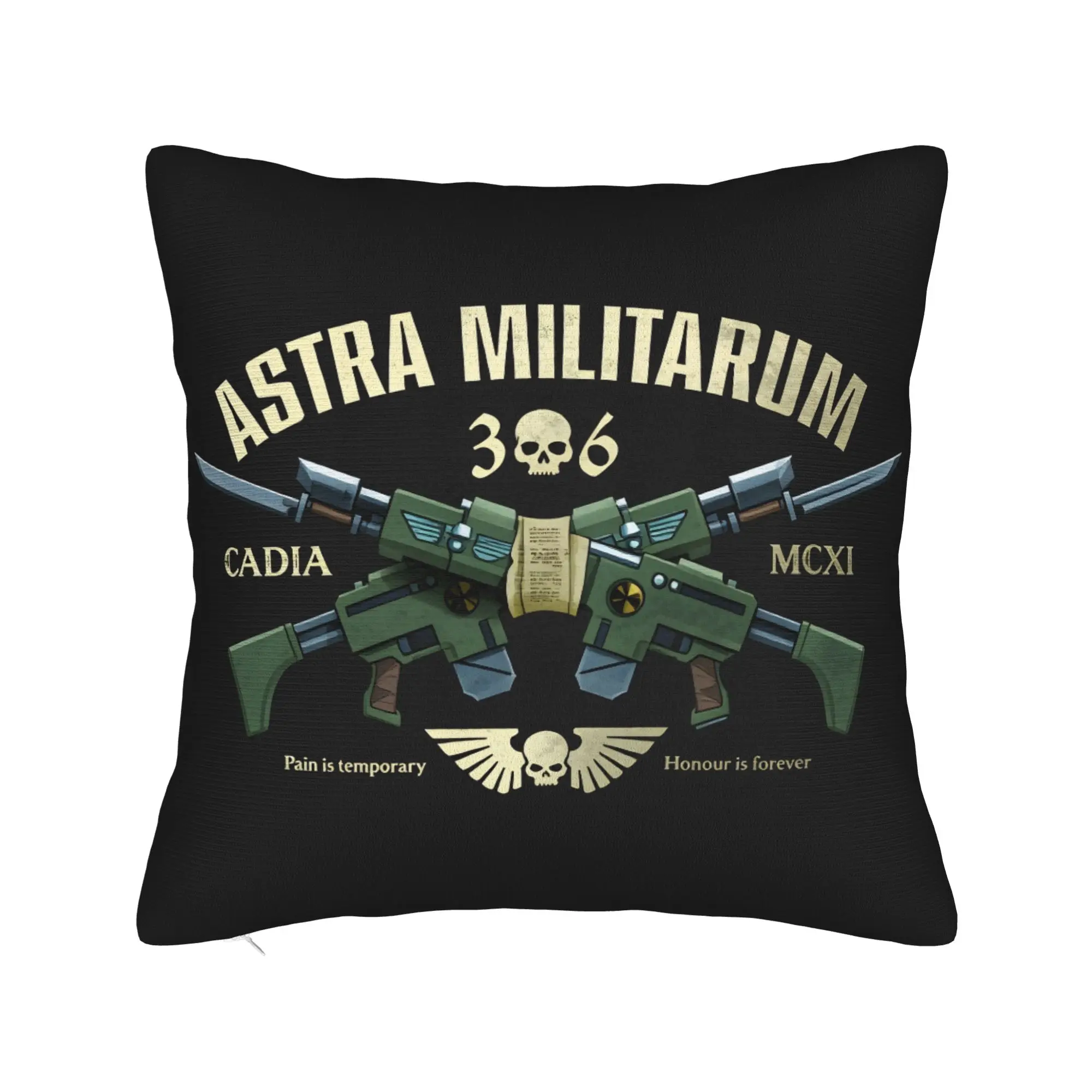 Hammer of the Emperor Astra Militarum Pillowcases  Retro Trendy Pillow Case For Sofa Couch Bed Living Room Square Pillow Cover