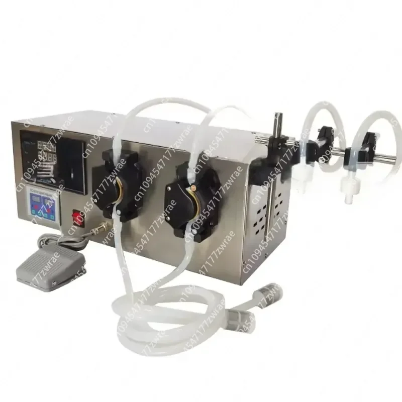 Dual-Head Small Liquid Filling Machine GFK680 - Digital-Controlled Automatic Dispenser for Quantitative Filling of Aqueous