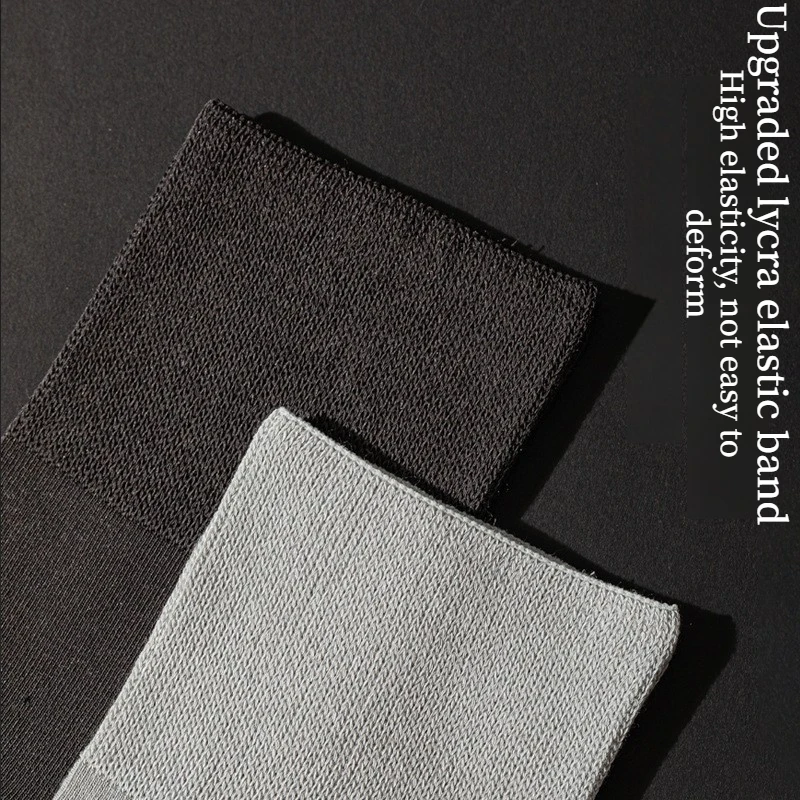 Men's Real Silk Business Dress Socks,Non-Tight Top,Breathable,Soft,Dark Green,for Office,Wedding,Formal Wear Mens Socks view 3
