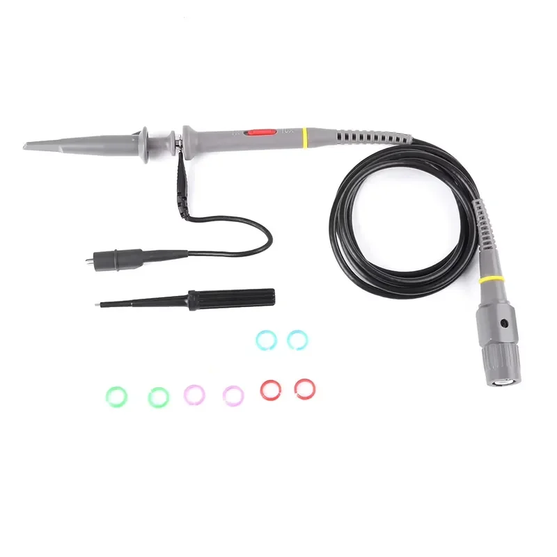 PP-80 Clip-on Probe Kit with Accessories, Digital Oscilloscope Probe for 60MHz Oscilloscopes