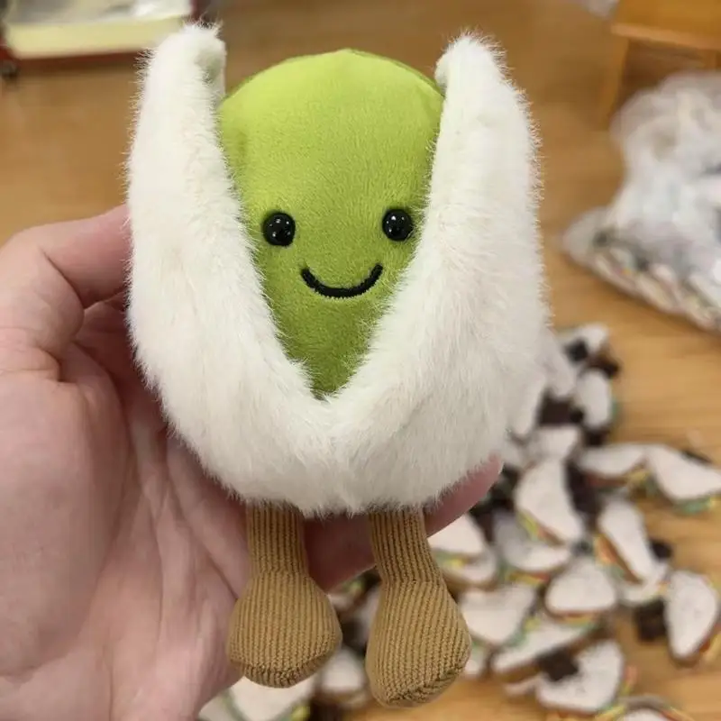 

Kids Holiday Present: Adorable 12cm Pistachio Plush Toy Doll - One Piece for Living Room Decoration