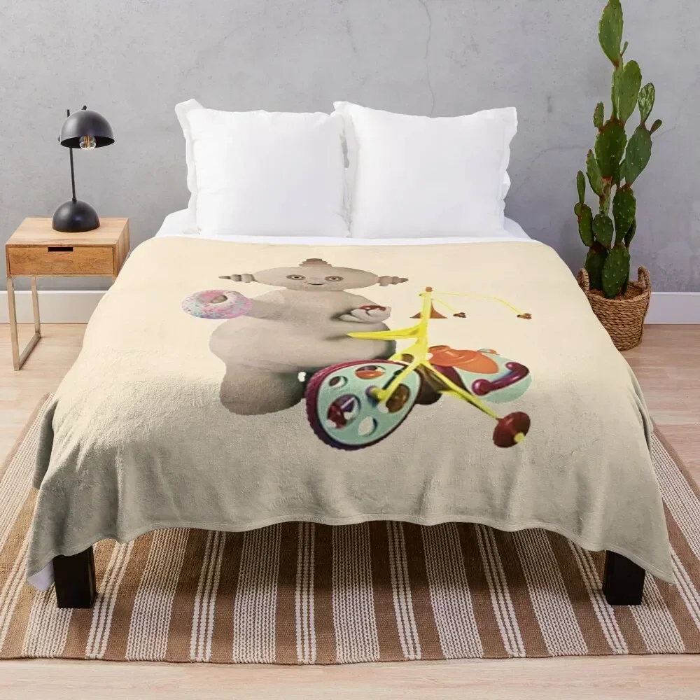 

Makka Pakka In the night garden Throw Blanket Bed Retros Tourist cosplay anime Blankets