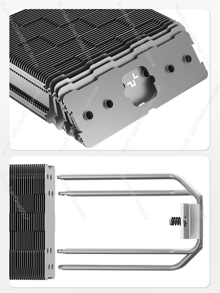 Ag400 V5 CPU Radiator 1700 Desktop Computer AM5 Mute Argb Fan