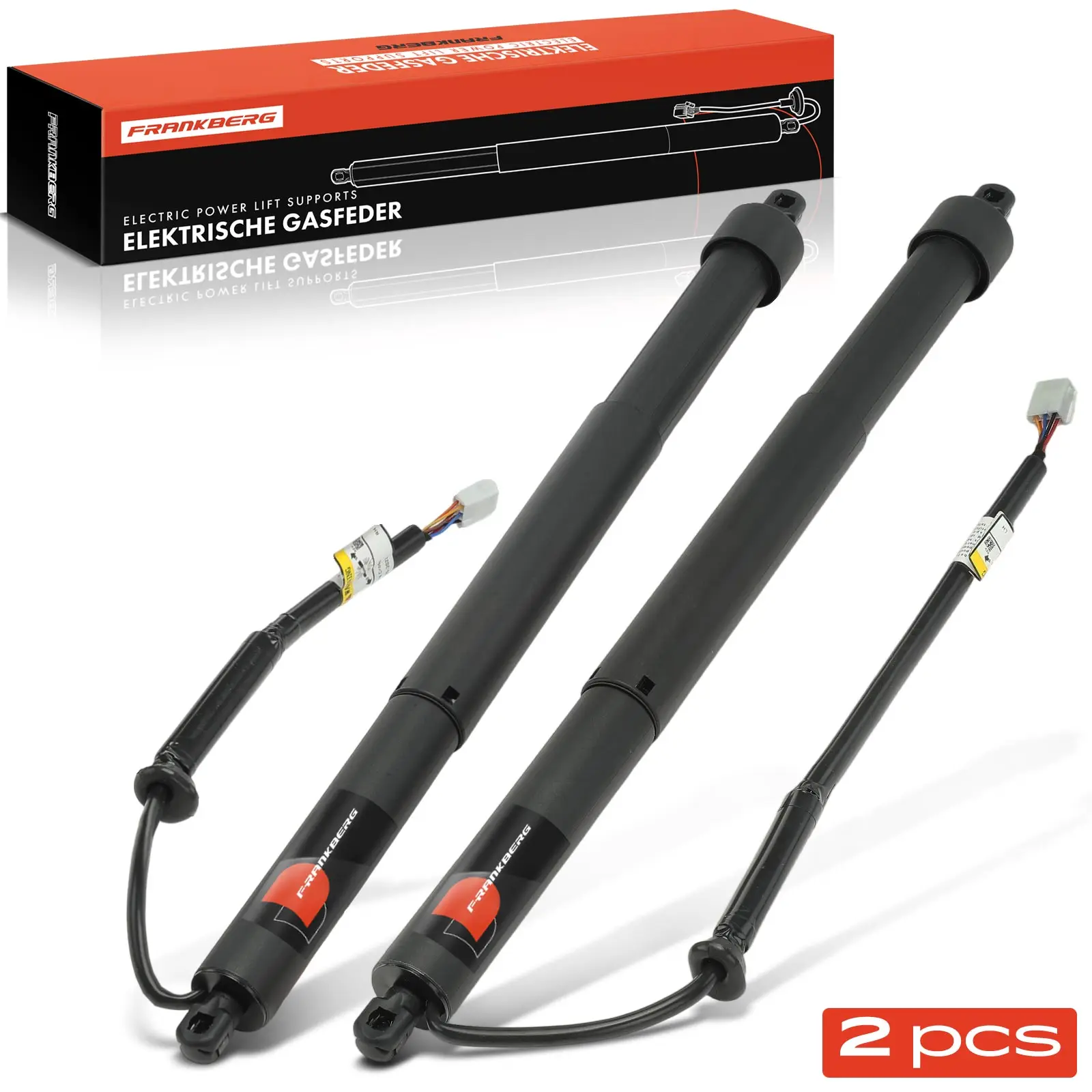 Frankberg 2x Achterklepdemper Achterklep Links Rechts voor Toyota Yaris Cross 1.5 Hybrid Bj 2020