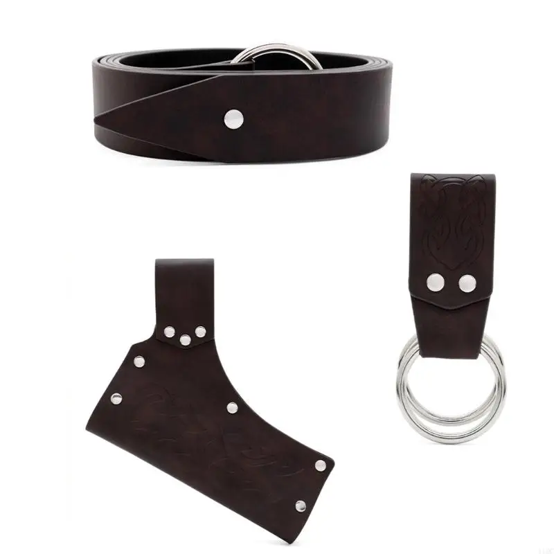 2025 New Halloween Vikinges Costume Accessories Medieval Knight Costume for Adult Men