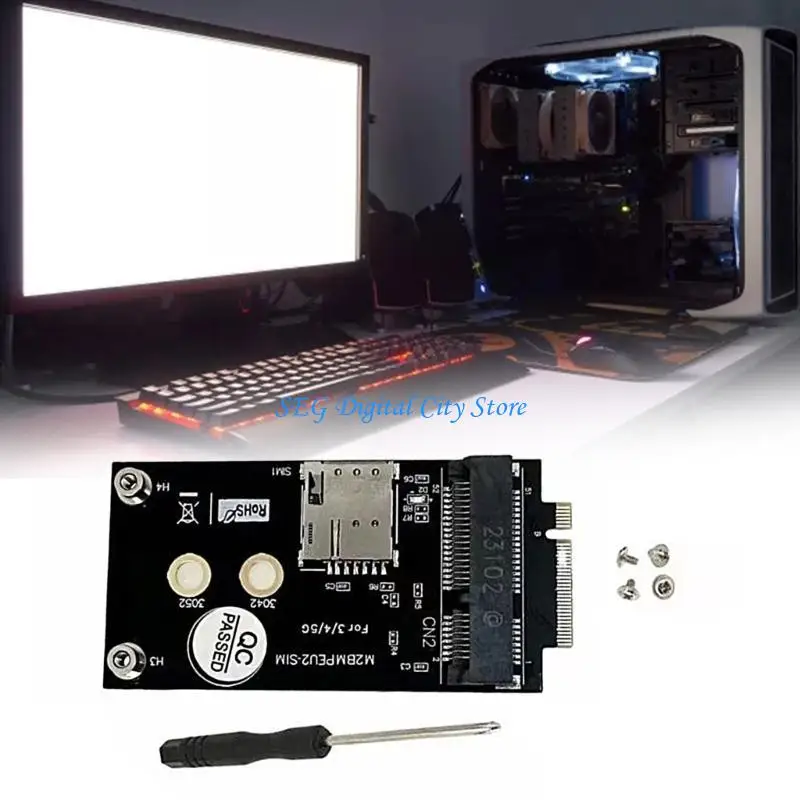 U75B B to mPCIE Adapters 4G Module Development Board Converters Cards