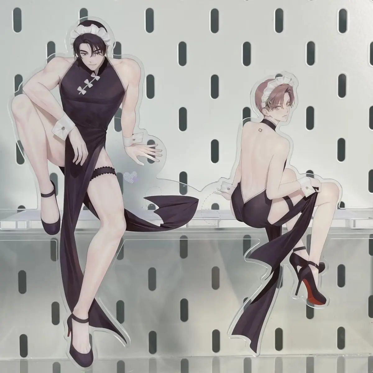 Корейская BL-манхва: 4-недельная серия «Влюбленные» — акриловая фигурка Чонгсам Сонг Джехи и Чон До-джун, сексуальный стенд, аниме-товары, коллекционный подарок