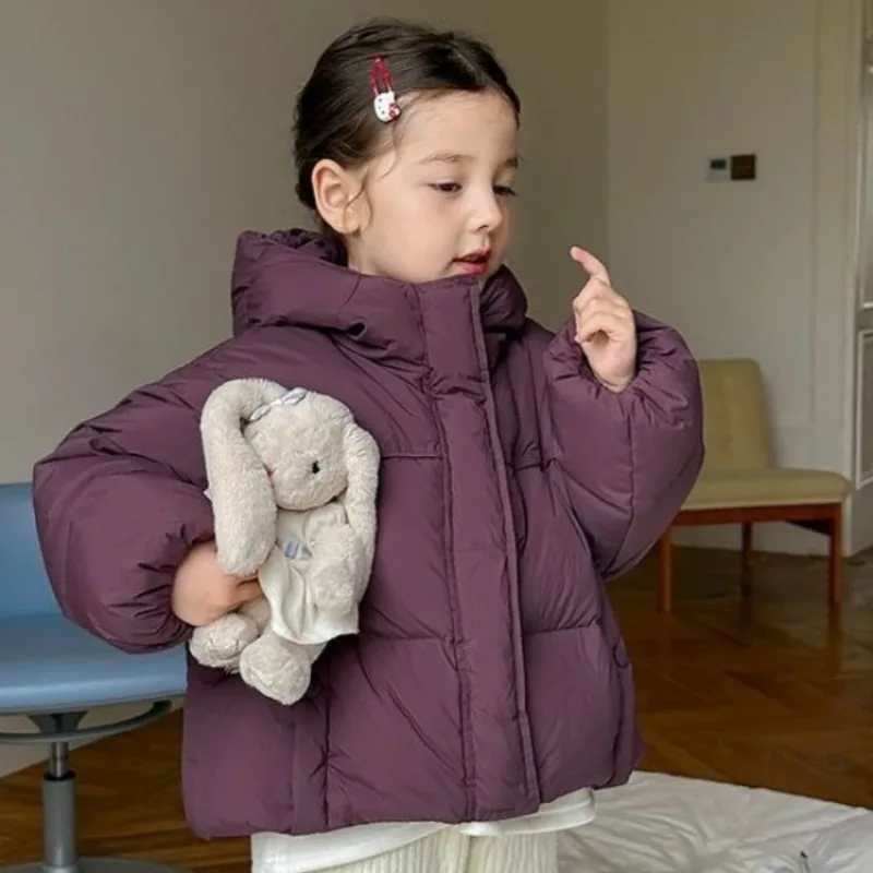 معطف شتوي دافئ سميك للغاية بتصميم كوري جديد للفتيات لعام 2025 #5