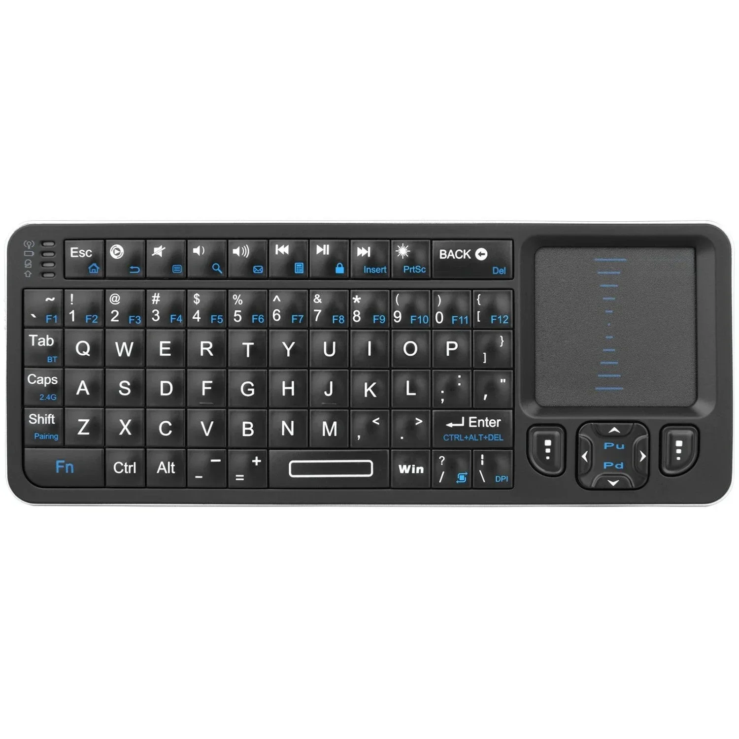 

Bluetooth backlit wireless keyboard with infrared learning remote control mini keyboard and mouse mobile phone