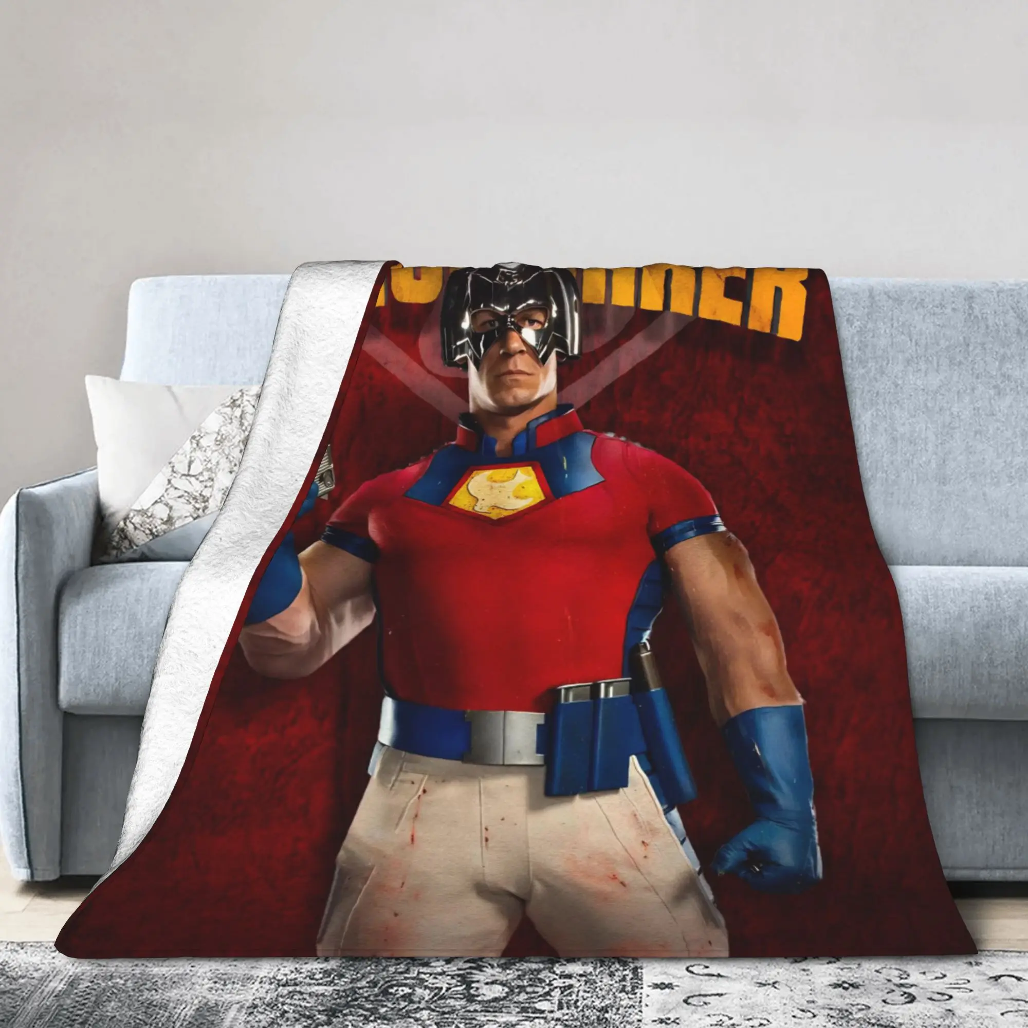 

Vigilante Peacemakers Warm Soft Blanket Students Plush Throw Blanket Street Trend Couch Chair Flannel Bedspread Sofa Bed Cover