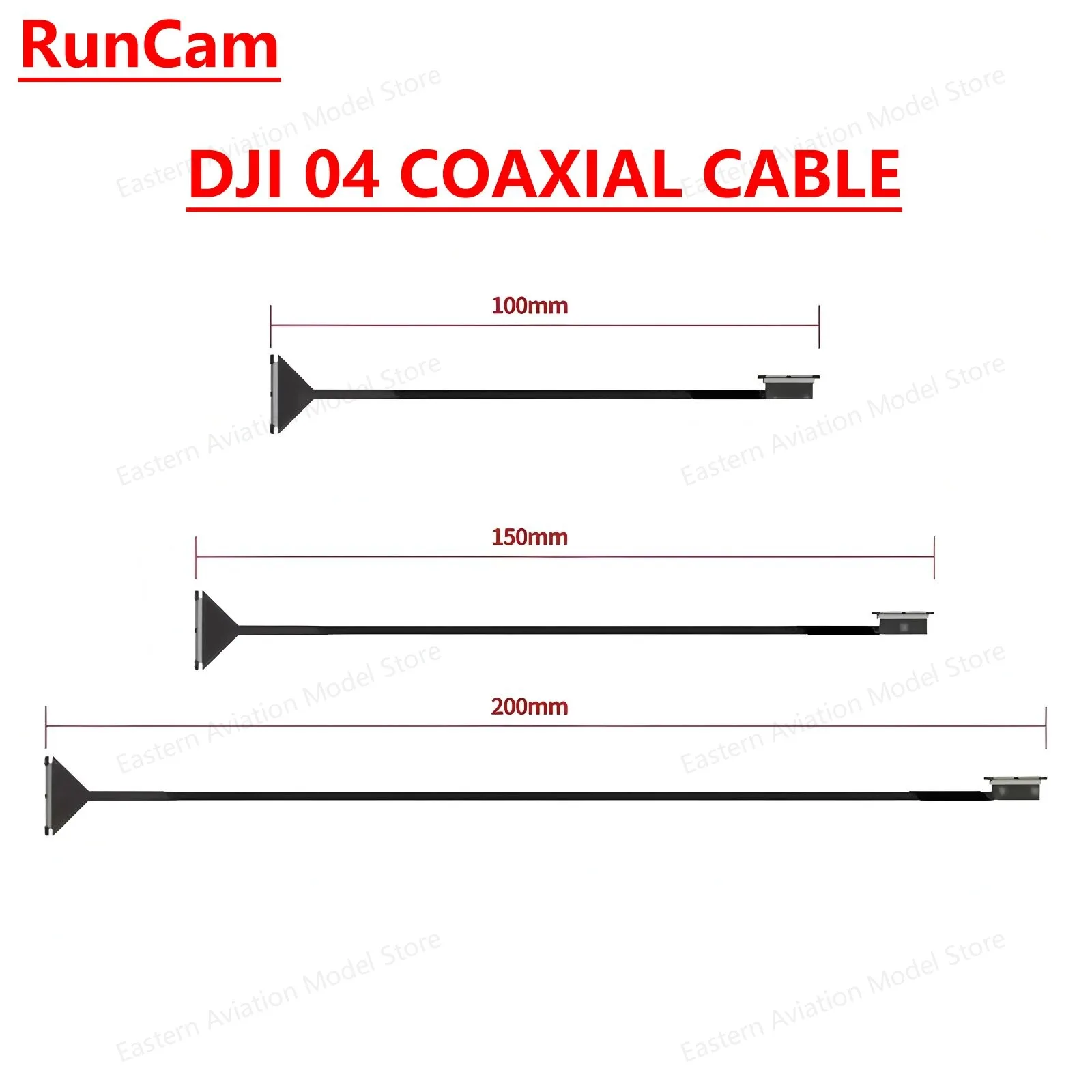 RunCam DJI O4 Lite O4 PRO Coaxial Cable FPV Digital System 15/20/30cm For DJI O4 Air Unit RC FPV Freestyle Racing Drone DIY Part