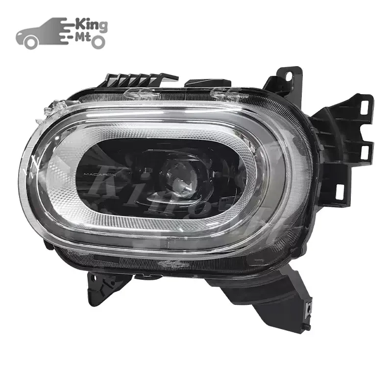 For Wuling Mini EV Macaron (3rd Gen) LED Headlight Assembly OEM Style Front Headlamp Bulb Socket Plug & Play Replacement
