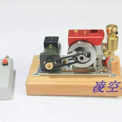 Simulated mini generator methanol gasoline engine can be equipped with 12V digital accessories that can generate electricity