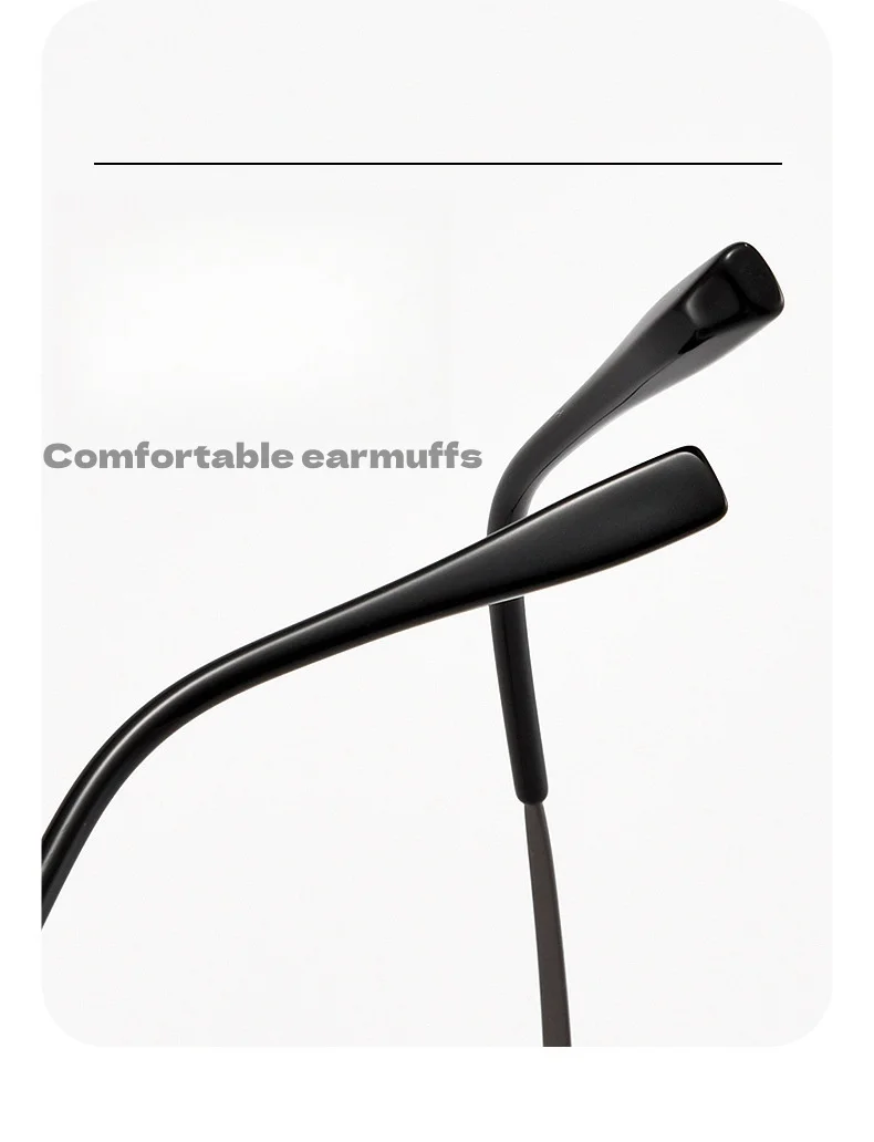 Ultraleichte Titan kleine Rahmen hochwertige Männer und Frauen Brille Rahmen Licht Luxus optische Brille Rahmen g2449 – Detail 7