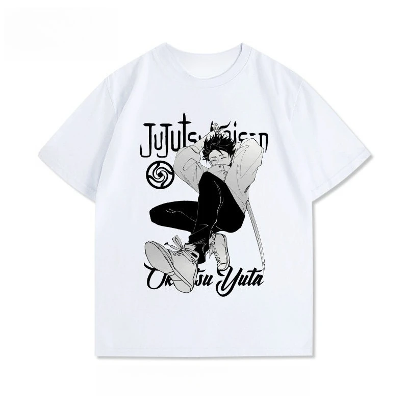 2026 Neues Jujutsu Kaisen Print T-Shirt Kurzarm-T-Shirt Herren- und Damen-T-Shirt Sport Fitness Herren-T-Shirt