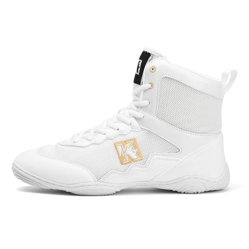 Популярные мужские и женские профессиональные дышащие кроссовки для борьбы, удобные боксерские ботинки, кроссовки, борцовская обувь