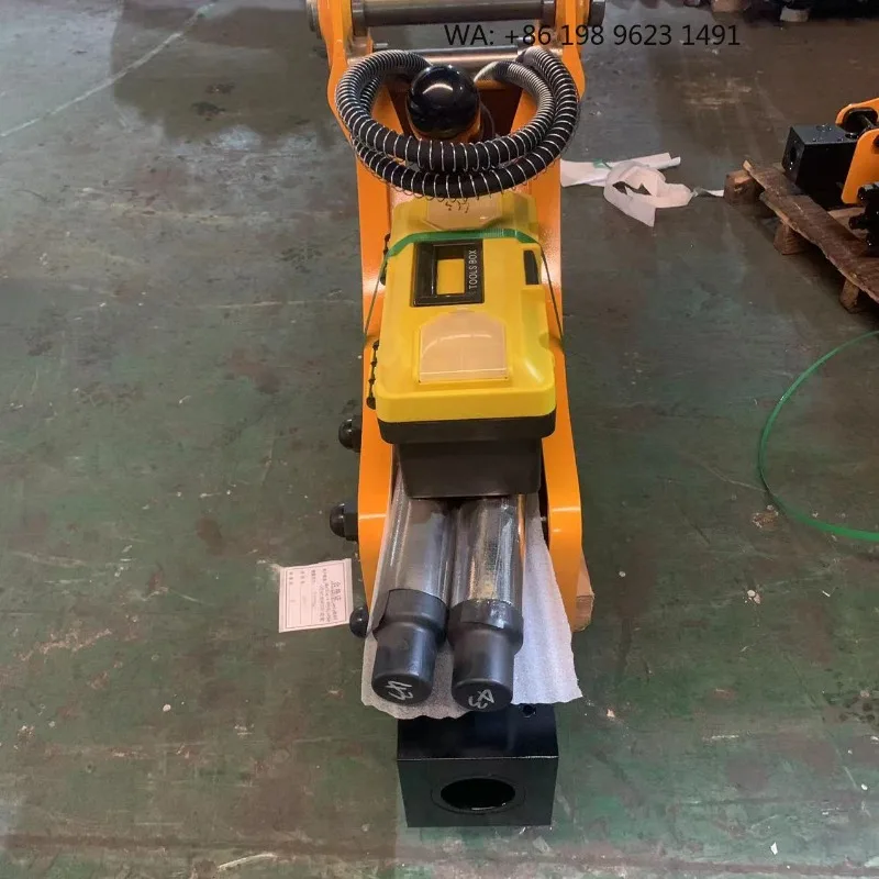 68mm Chisel Straight Top Hydraulic Breaker High Precision Concrete Breaking Tool 5-6 Ton Mini Construction Excavator Accessory - view 5