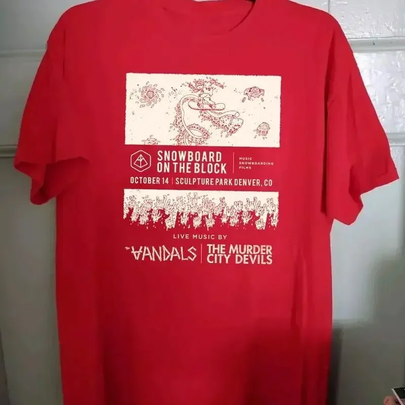 The Vandals Murder City Devils Band Live Concert T Shirt Size S 5Xl Fh850