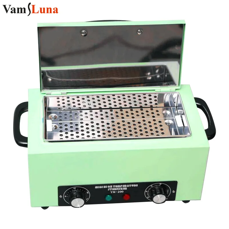Esterilizador de alta temperatura para salão de beleza, cabeleireiro, manicure, tatuagem, unha ferramenta desinfecção gabinete, aquecedor de toalha esterilização