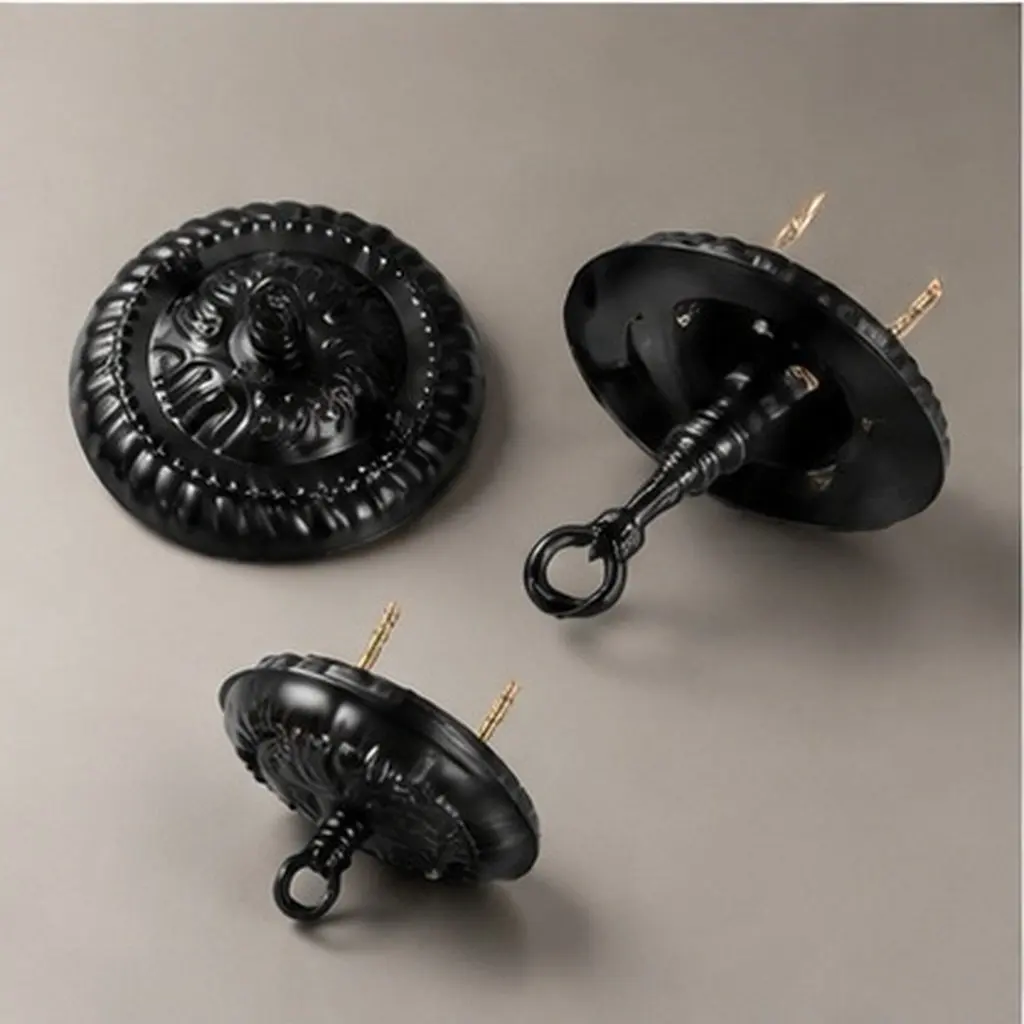 Retro Vintage Chandelier Canopy Ceiling Cover Plate for Pendant Light Fixture Mounting Bracket Decorative Hanging Ring Lamp