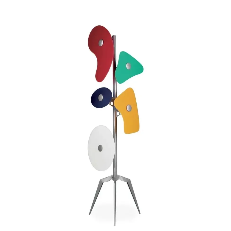 Art design sense creative decoration color living room floor lamp model room, ornament