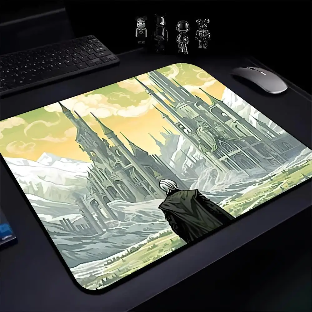 Middle Earth Landscape Mouse Pad E-sports players mause pads Game Accessories Game Keyboard Pad Gamer Desktop Mat Boys Girls Fri