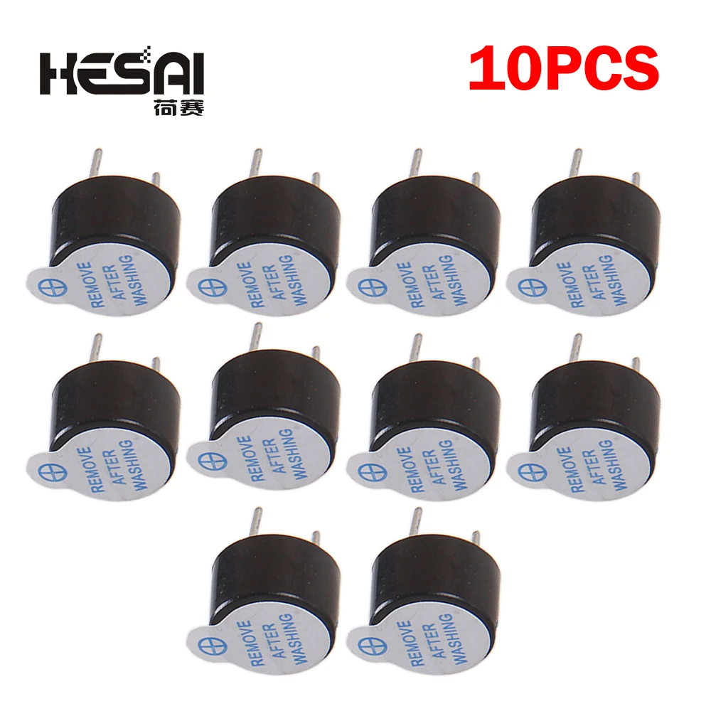 1/10/20PCS 5V Active/Passive Buzzer Magnetic Long Continous Beep Tone 12*9.5mm New And Original