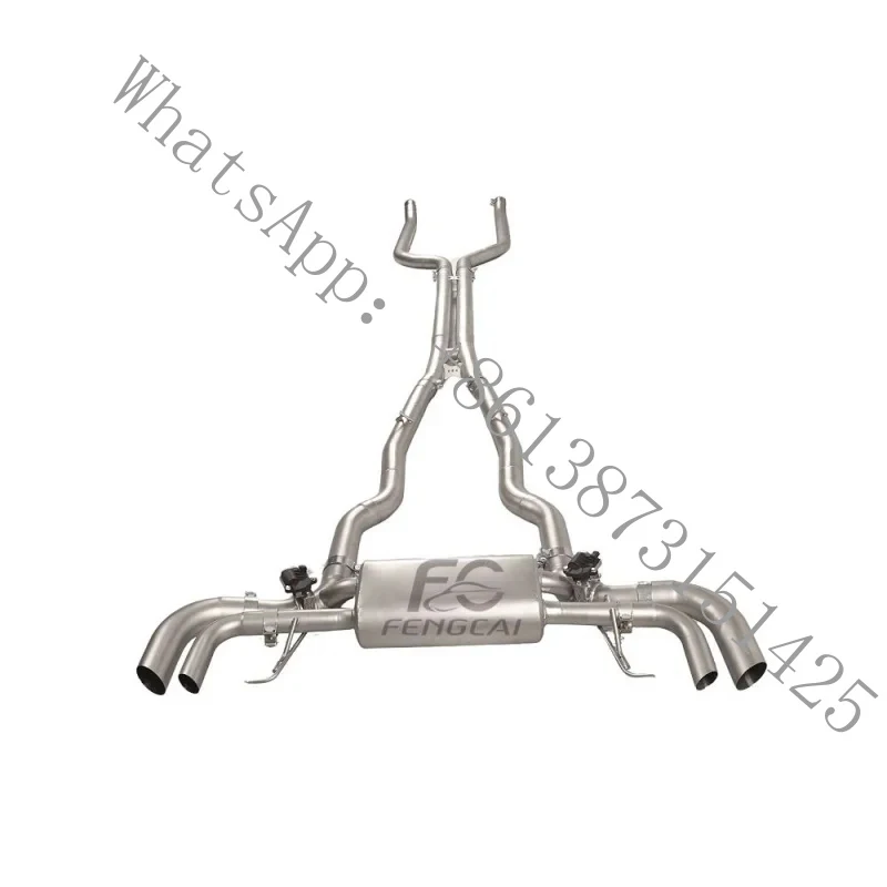 

Suitable Cuski High Performance Electronic Intelligent Catback Exhaust Muffler Stainless Steel M550/i 4.4T G30