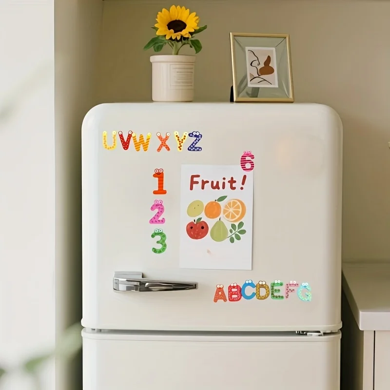 Magnesy na lodówkę dla dzieci do wczesnej edukacji, drewniane magnetyczne zabawki edukacyjne i poznawcze, wczesna edukacja matematyczna