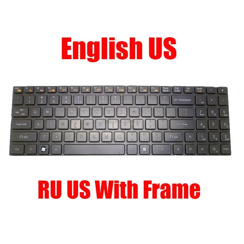 RU US Keyboard For Quanta TWC TWJ TWK MP-09R63US-920 AETWCU00010 MP-09R63US-920W MP-09R63SU-920 AETWCU00010 Russia English New