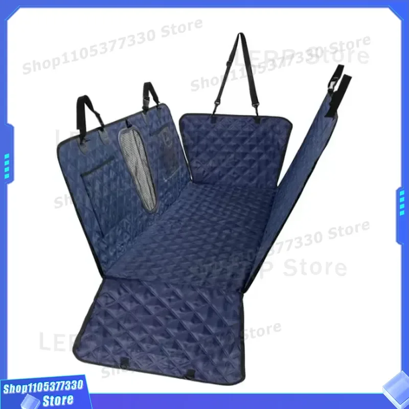 Foldable Waterproof Polyester Dog Bed Soft Anti Scratch Car Seat Mat Non Slip Pet Travel Cushion Eco Friendly Anti Fouling