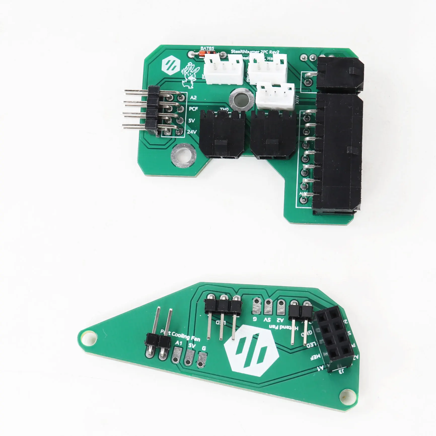 Blurolls SB Stealthburner Toolhead PCB Designed by Hartk for Voron 2.4 Trident Switchwire 3d printer Soldered and Unsoldered