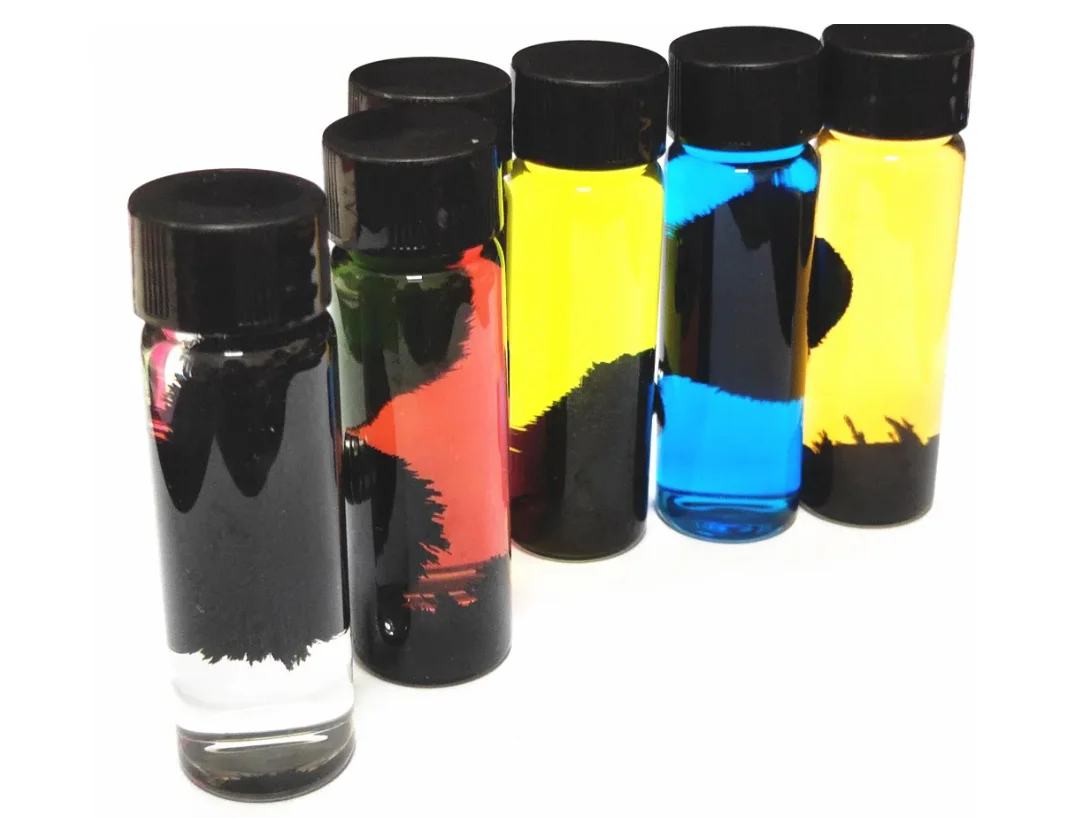 6 bottle Ferrofluid Magnetic Fluid Liquid Display Funny Stress Relief Toys Science Decompression Anti Stress Toy
