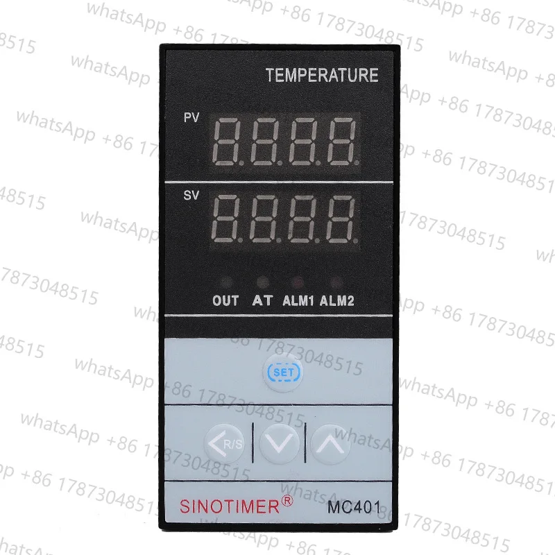 MC401 Short Shell Input PID Temperature Controller Thermostat Temperature Regulator SSR Relay Output Heat Cool Alarm