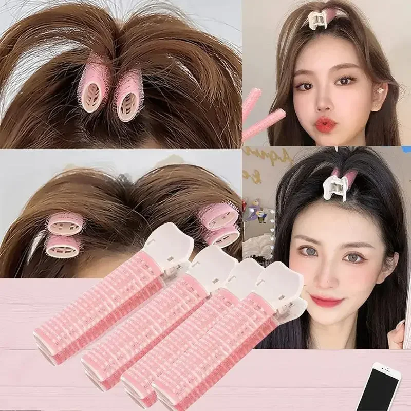 2pcs Hair Root Clip Korean Fluffy Hairpin Curling Hairpin Bangs Fixed Shape Exquisite Hair Accessories Perm Iron Бигуди