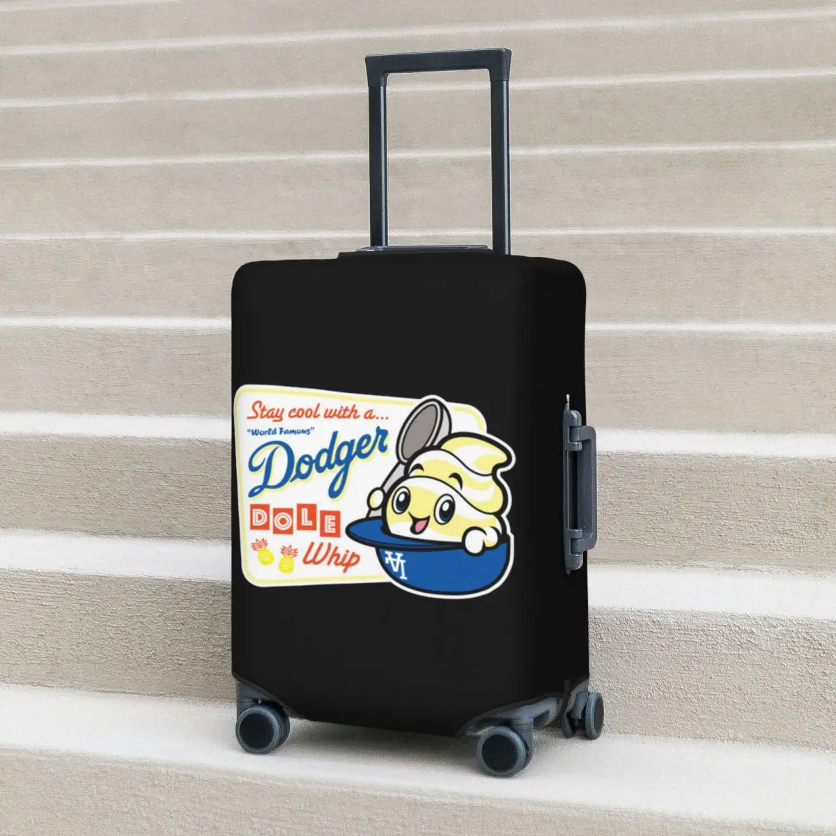 

Всемирно известный чехол для чемодана Dodger Dole Whip, защитные эластичные защитные чехлы для дорожного багажа для 18-32 дюймов