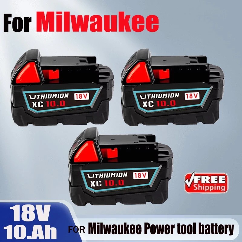 

Milwaukee power tool 18V 12.0Ah M18 lithium-ion battery,charger,fast charging 18V XC48-11-1860 48-11-1840 48-11-11820 battery
