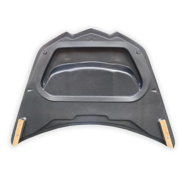 High quality full carbon fiber Engine cover hood for Corvette C8 double side carbon fiber bonnet perfect fitment 2020+