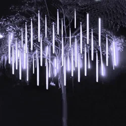 8 Tubes LED Meteor Shower Street Garlands for Outdoor Lights Garland Waterproof Garden Lights Wedding Holiday Lighting 30cm/50cm