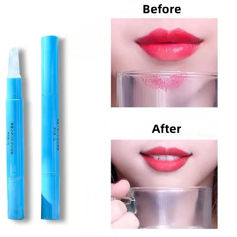 Impermeável Lip Gloss Bálsamo, copo antiaderente, lábios gordos Sexy, maquiagem Coréia