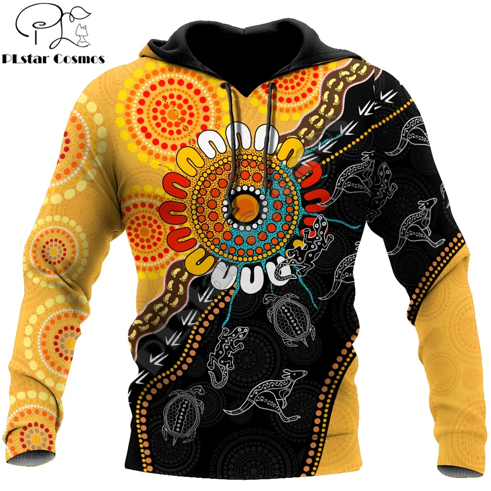 

Aboriginal Australia Kangaroo Turtle Lizard 3D Printed Mens zip hoodies Autumn Unisex pullover Casual Jacket Tracksuits TDD23