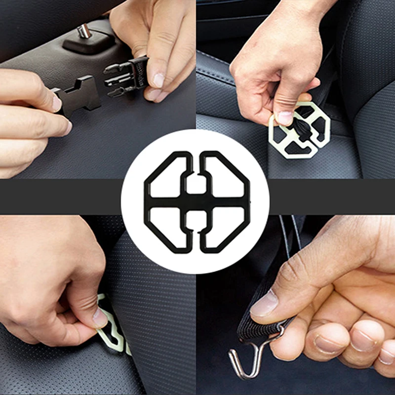 10Pcs Universal Car Seat Cover Plum Plate Card Fixed Chuck Plastic Fastener For Seat Auto Car Interior Seat Accessories