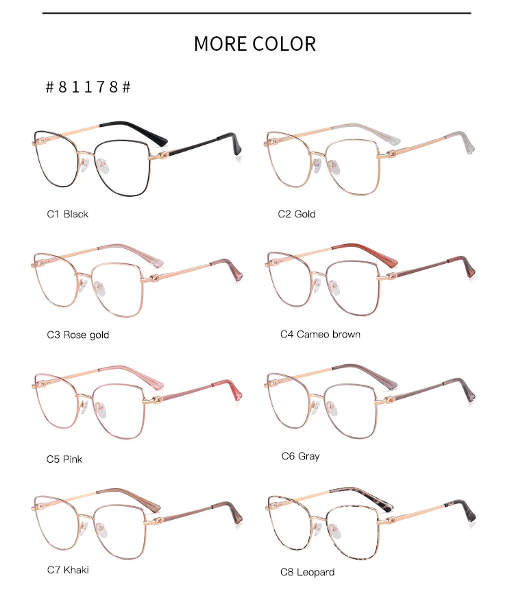 81178 Klassische Cat Eye Brillen Rahmen Weibliche Augenschutz Gläser Jugend Stil Sexy Lady Date Brillen Zubehör – Detail 10