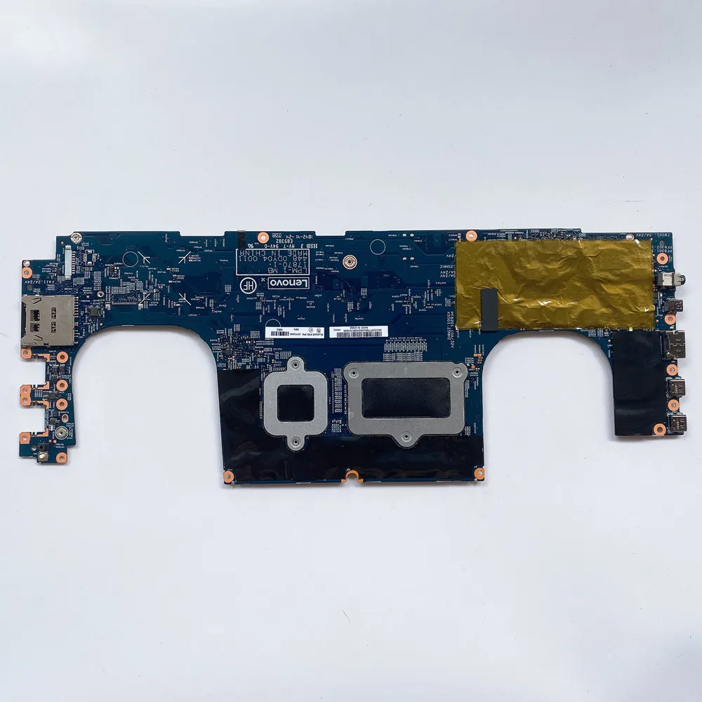 Usado para Lenovo Thinkpad X1 Extreme 1st Gen i7-8850H placa base para ordenador portátil FRU 01YU952 01YU704 01YU951 01YU703 01YU960 01YU716