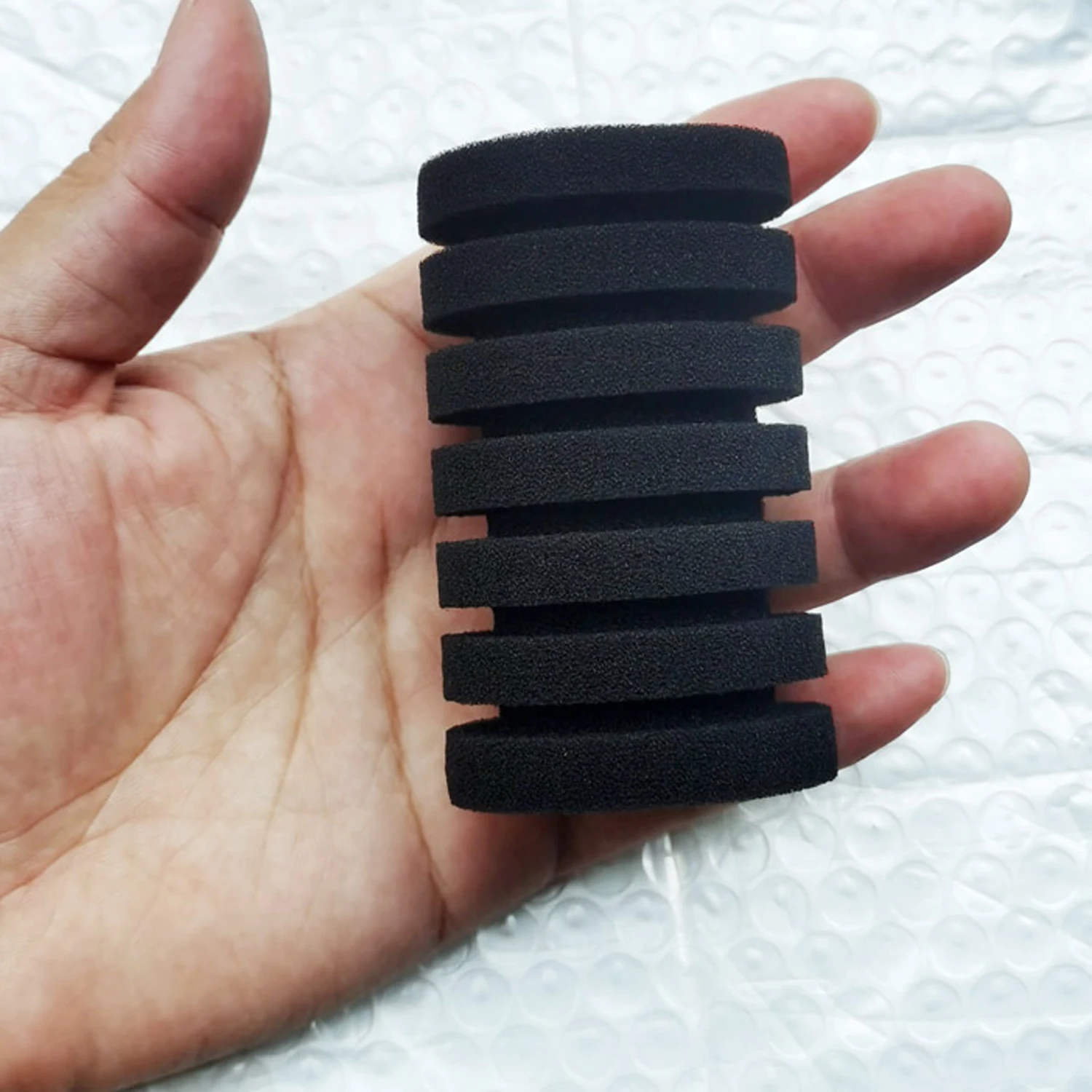 2/4 Stück Aquarium-Schaumfilter-Schwamm für Filter, Fischbecken-Luftpumpe, biochemischer Ersatz, Fisch-Wasserschwamm, Aquarium-Zubehör – Detail 6