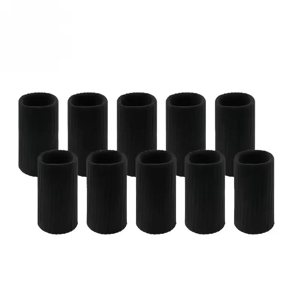 10Pcs New Cotton Breathable Sports Finger Sleeves Elastic Soft Finger Sleeve Protectors Finger Guard Athletic Activities