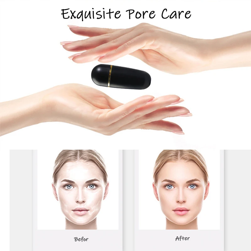 เครื่องนวดทำความสะอาดรูขุมขนเอาแท่งดูดซับน้ำมันบนใบหน้าของใช้ในครัวเรือนแบบพกพาดูแลทำความสะอาดได้เครื่องมือควบคุมความมันสำหรับฤดูร้อน